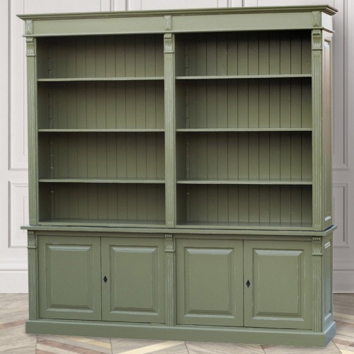 Большой книжный шкаф с открытыми полками (без лестницы) Agnelle (Аньель)