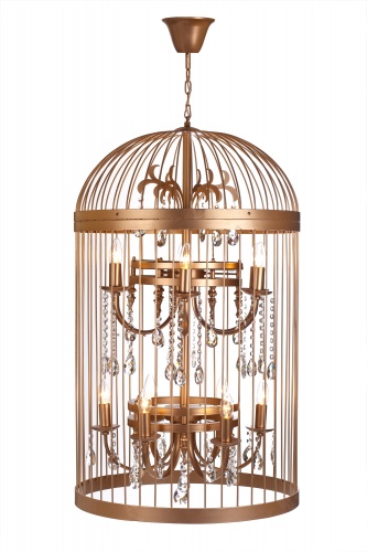 Дизайнерский светильник Birdcage D60 gold