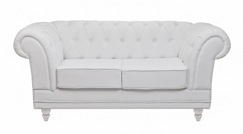 Двухместный диван Odis white