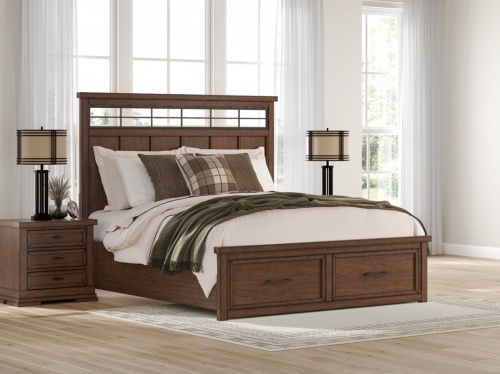 Taffenbrook Кровать King-size и местом для хранения, 193х203
